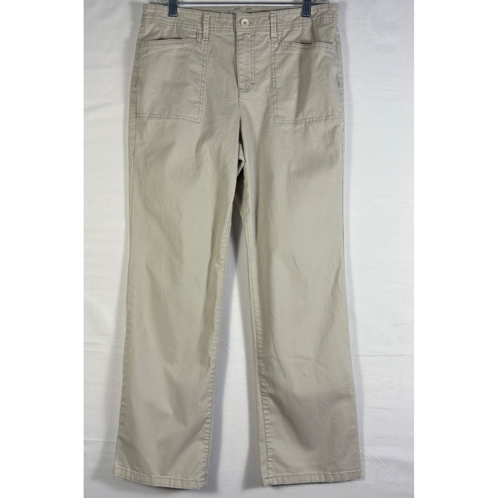 Relativity Women's‎ Khaki Pants Pockets Size 12P NWOT